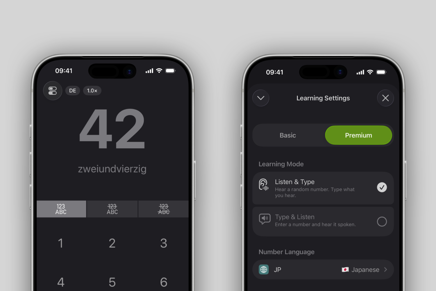 Numfred app update: Ready for iOS 26 with Liquid Glass